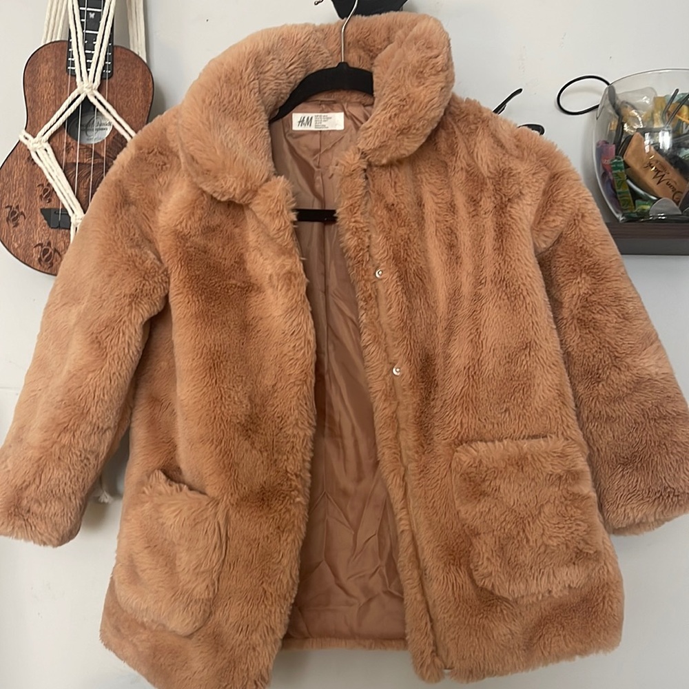 Kids fur coat